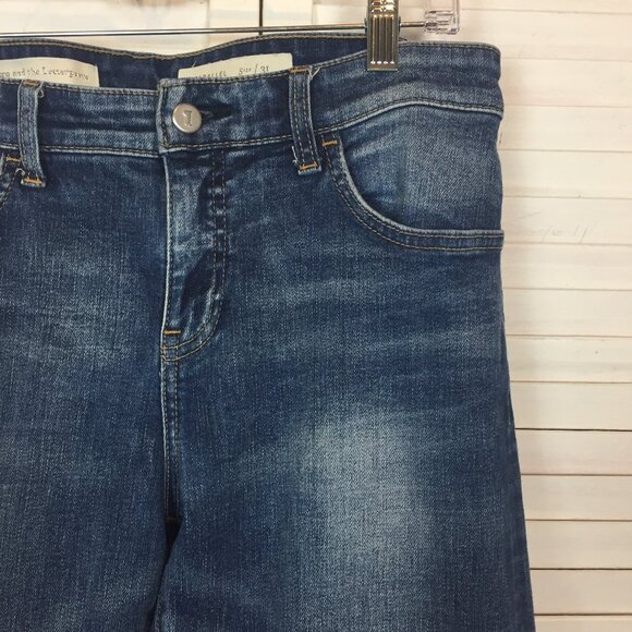 Pilcro and the Letterpress Jeans Parallel Size 31 Straight Stretch - Picture 5 of 7